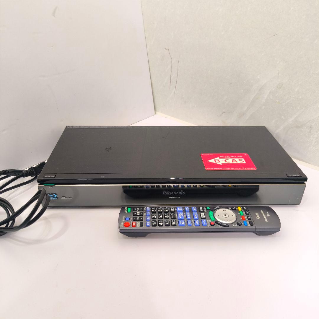 Panasonic 3TBブルーレイレコーダー DMR-BZT830動作確認済