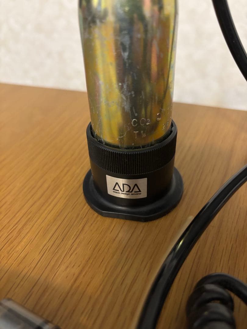 ADA CO2レギュレーター変換アダプター付 電磁弁/EL-バルブスタンドセット