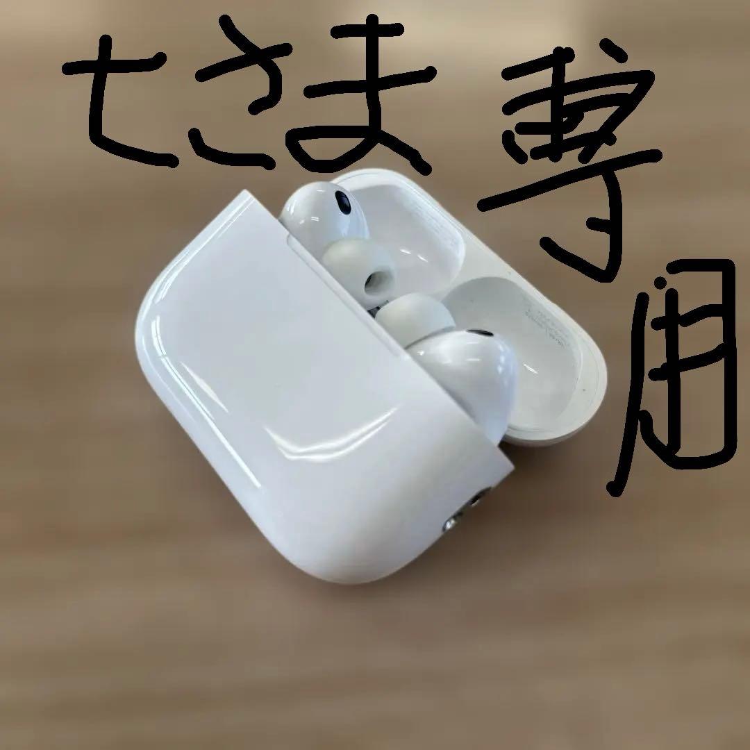 (t)AirPods本体 ホワイト 充電ケース付き