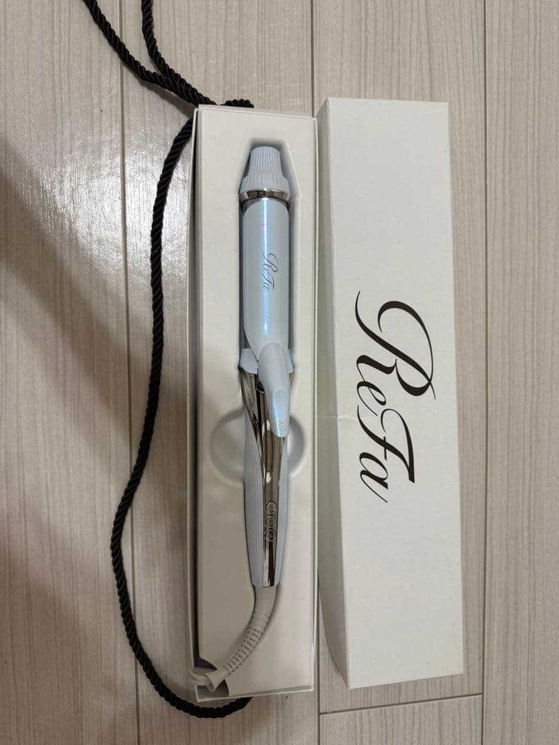 ReFa カールアイロン ホワイト 箱付き