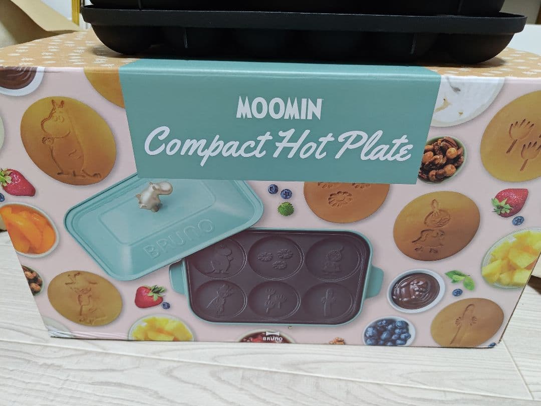 BRUNO ムーミンコンパクトホットプレート