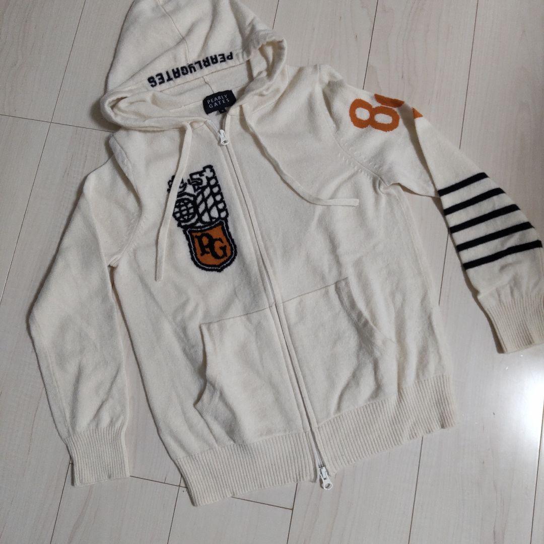 PEARLYGATES パーリーゲイツ パーカー カシミヤ100% 0