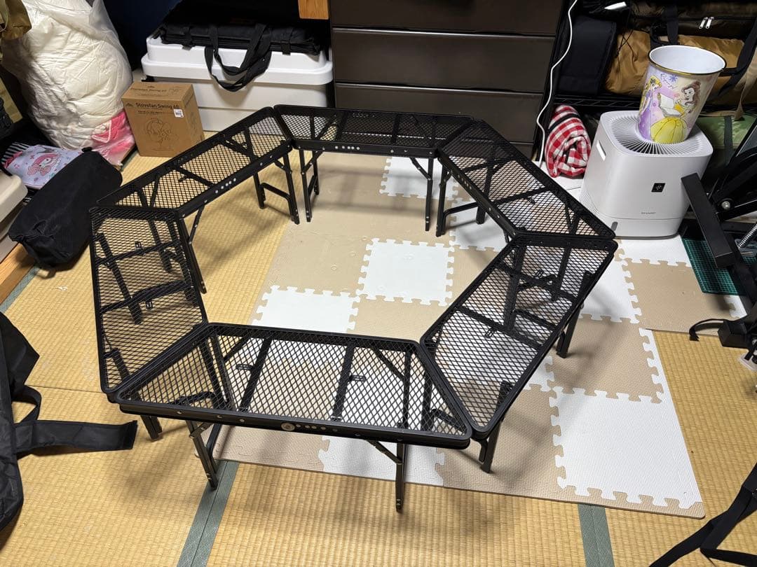 ヘキサテーブルBBQテーブル キャンパーズコレクション