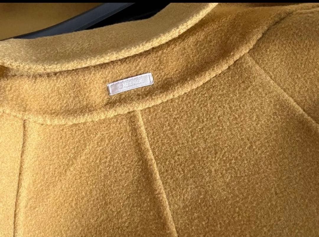 'S MAX MARA エスマックスマーラ クチーノアマ　ーノ　コート　36