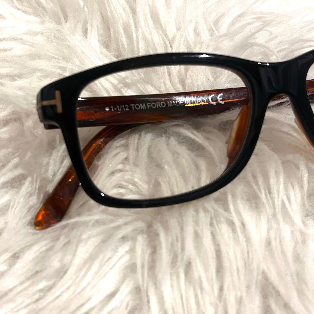 トムフォード TF 5223 伊達メガネ ブラック/べっこう