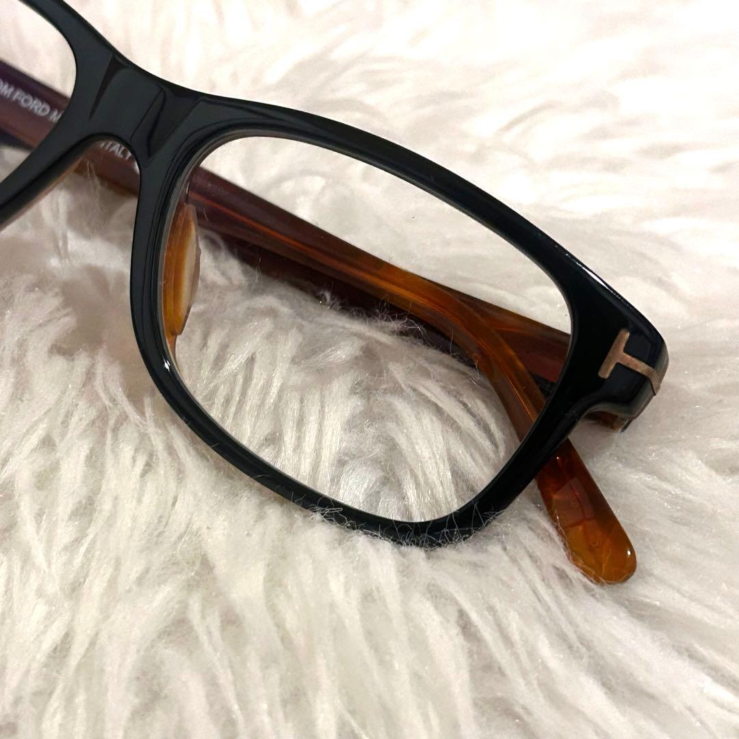 トムフォード TF 5223 伊達メガネ ブラック/べっこう