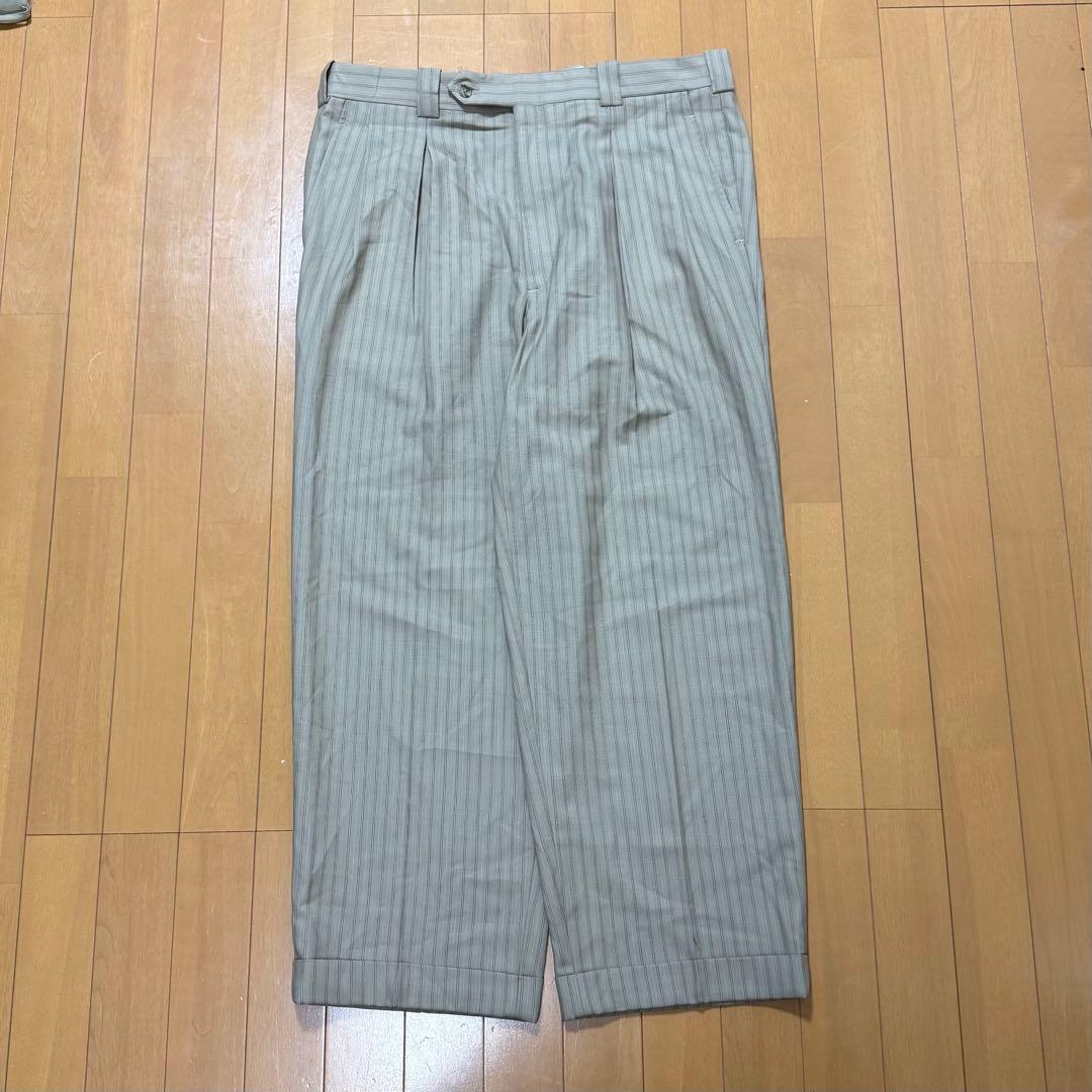 【ワイドスラックス】バギースラックス ワイドパンツ バギーパンツ USA製