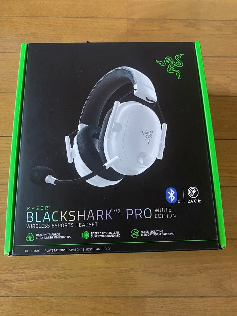Razer BLACKSHARK V2 PRO ホワイト