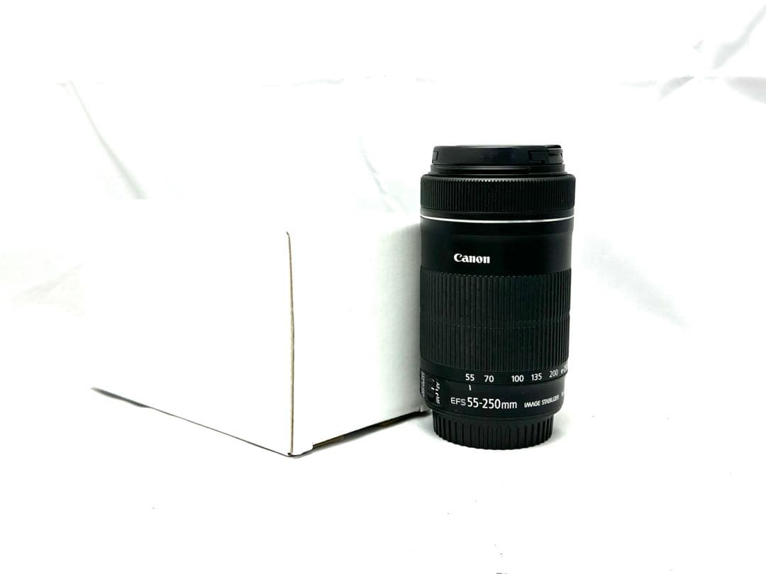 【未使用に近い】Canon EFS 55-250mm F4-5.6 IS STM