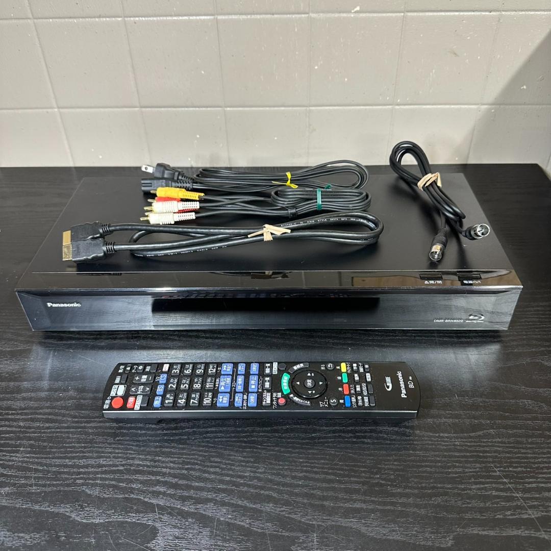 セット　Panasonic製　ブルーレイレコーダー 　 DMR-BRX4020