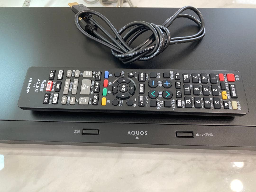 2021年製　シャープ　ブルーレイレコーダー　2B-C05DW1