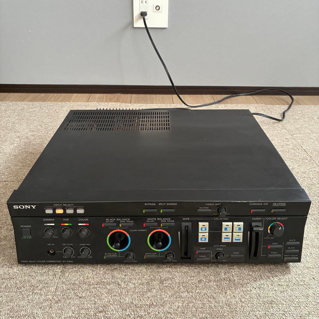 SONY ビデオマルチカラーコレクター XV-C900 映像 エフェクター
