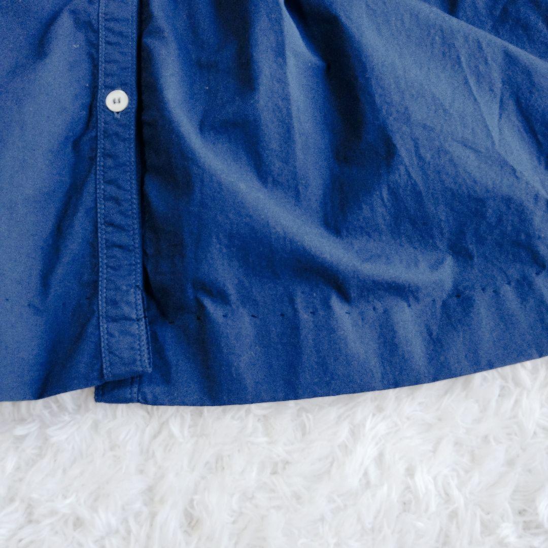 ヤッコマリカルド　シャツワンピース　ピンタック　ロング丈　半袖