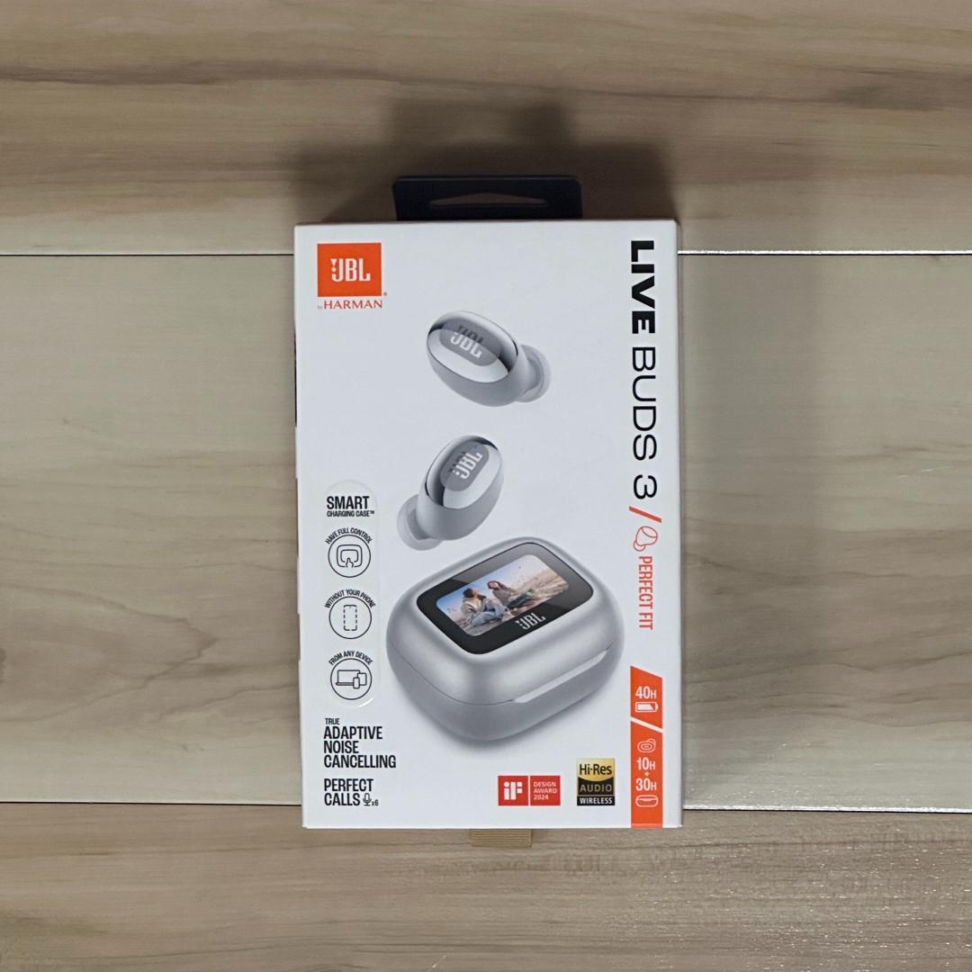 JBL LIVE BUDS 3 スマートタッチディスプレイ搭載ワイヤレスイヤホン