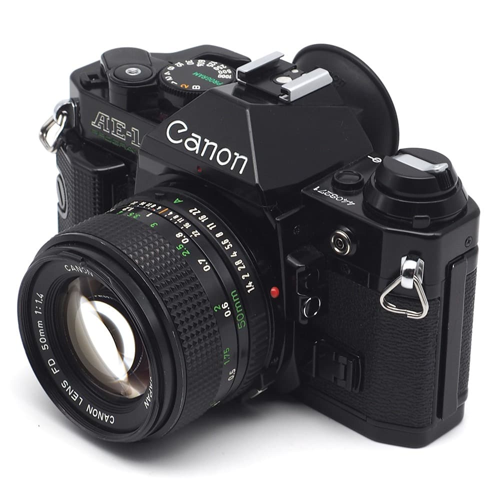 CANON AE-1 Program ／ NFD 50mm f1.4 セット