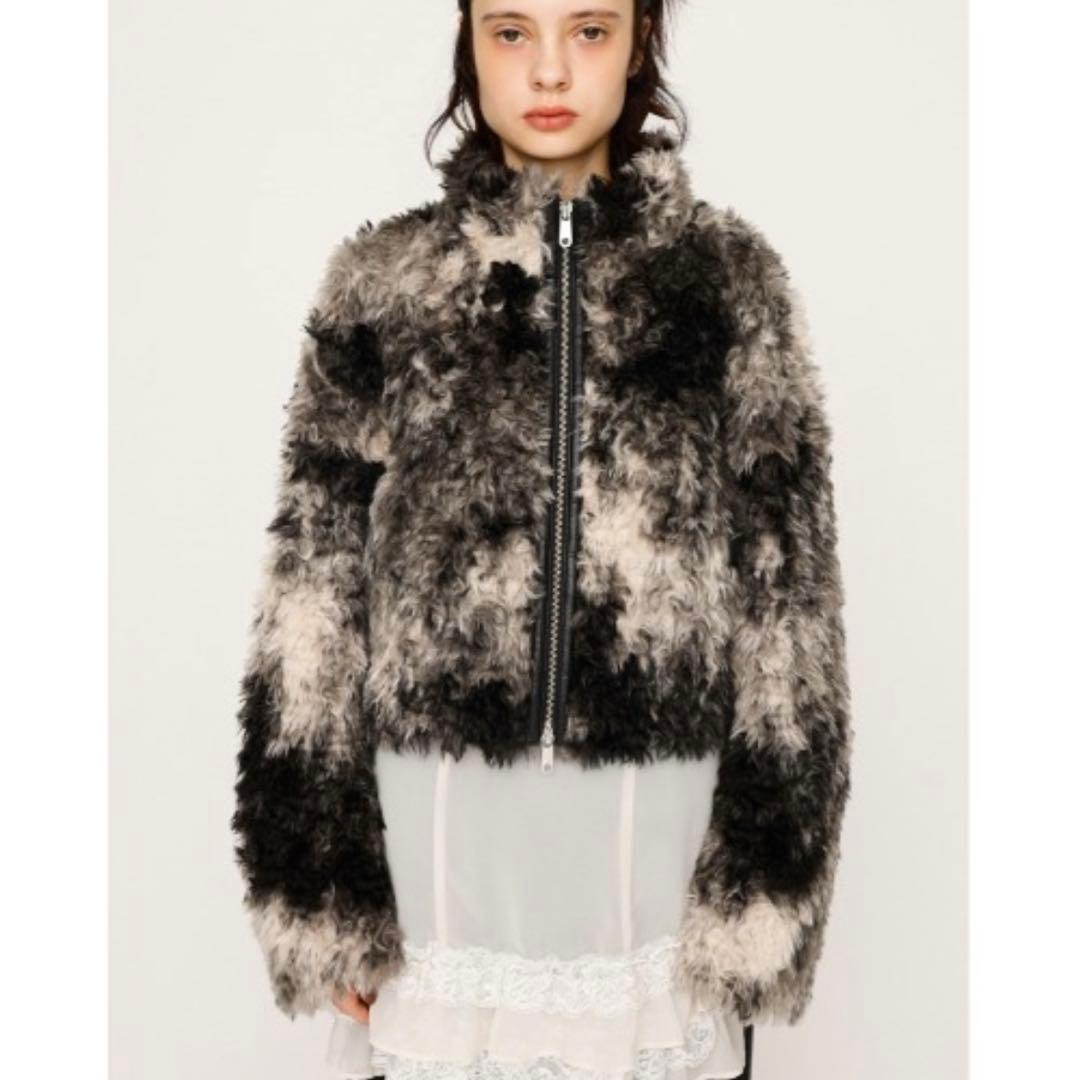 SLY カールド ボア ブルゾン