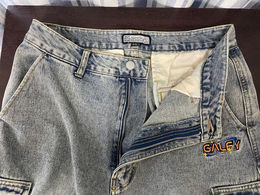 GALFY デニム ワイド カーゴ L 中型犬 男女兼用