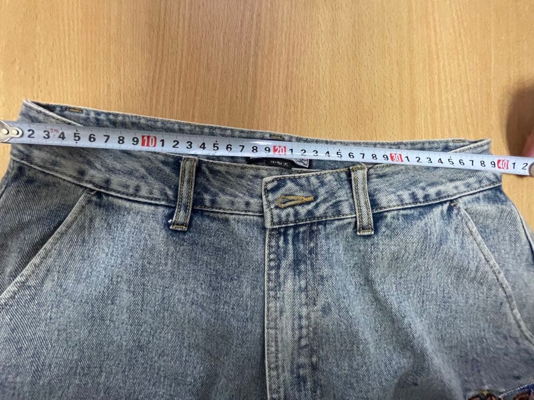 GALFY デニム ワイド カーゴ L 中型犬 男女兼用