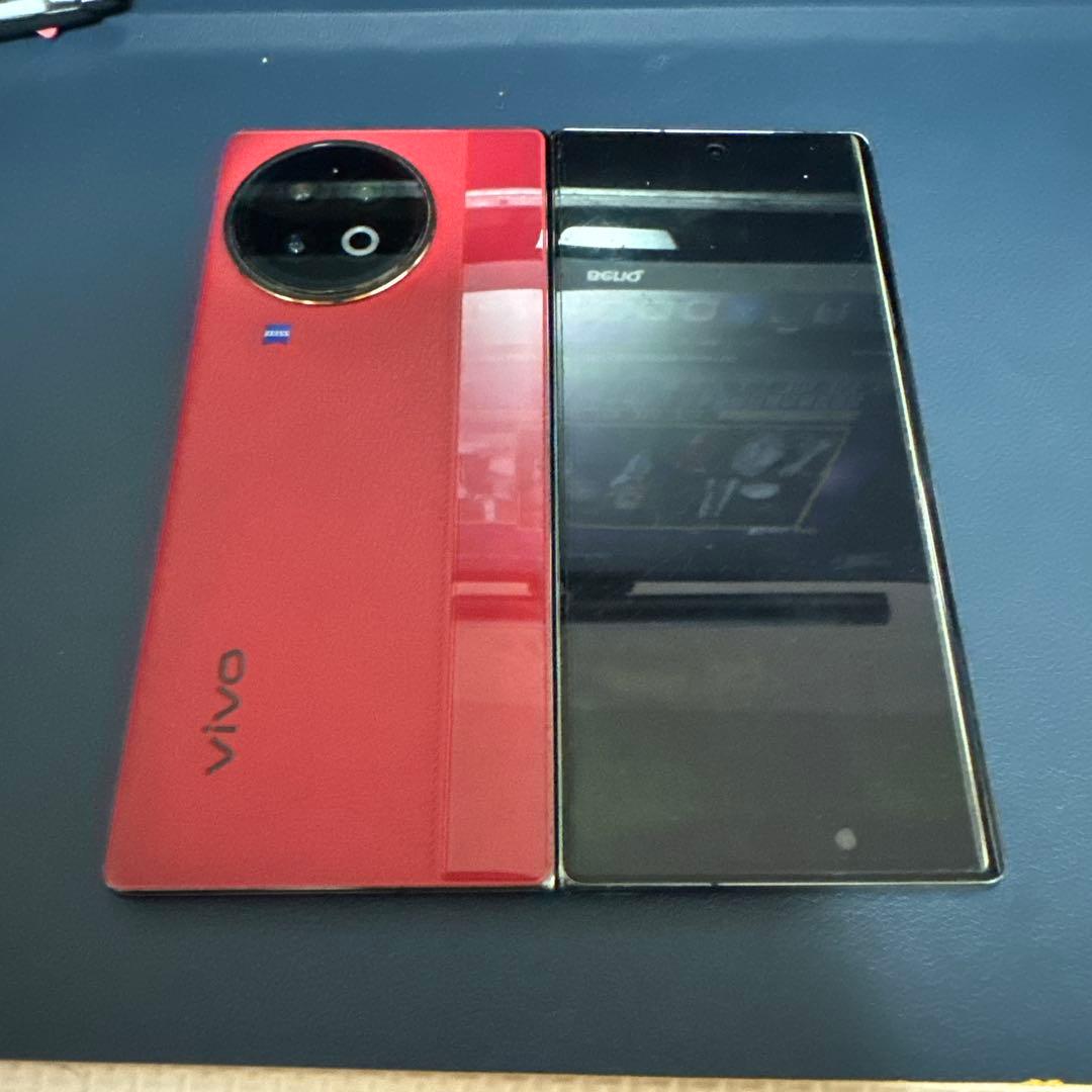 スマートフォン本体 Vivo x fold2 red 512GB