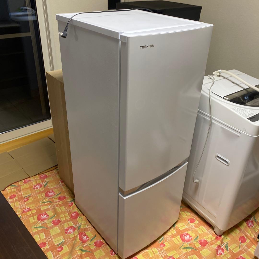 TOSHIBA GR-S15BS(W) 冷蔵庫 153L