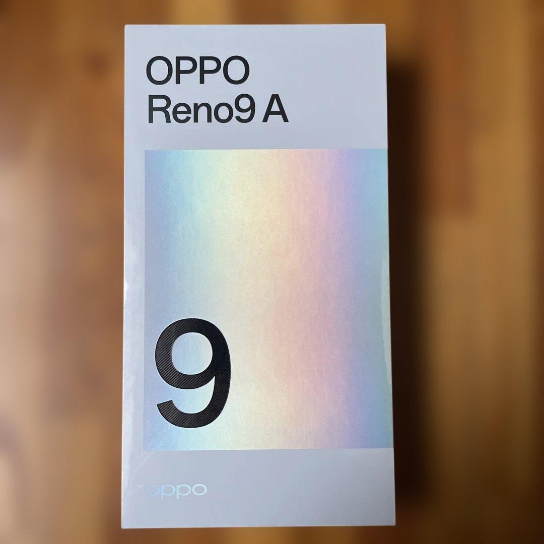 ② 【新品未開封品】 OPPO Reno9 A 本体 ナイトブラック