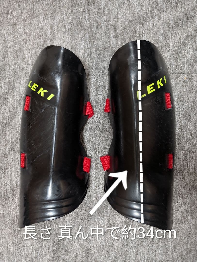 LEKI レキ スキー用シンガード（レガース） ブラック