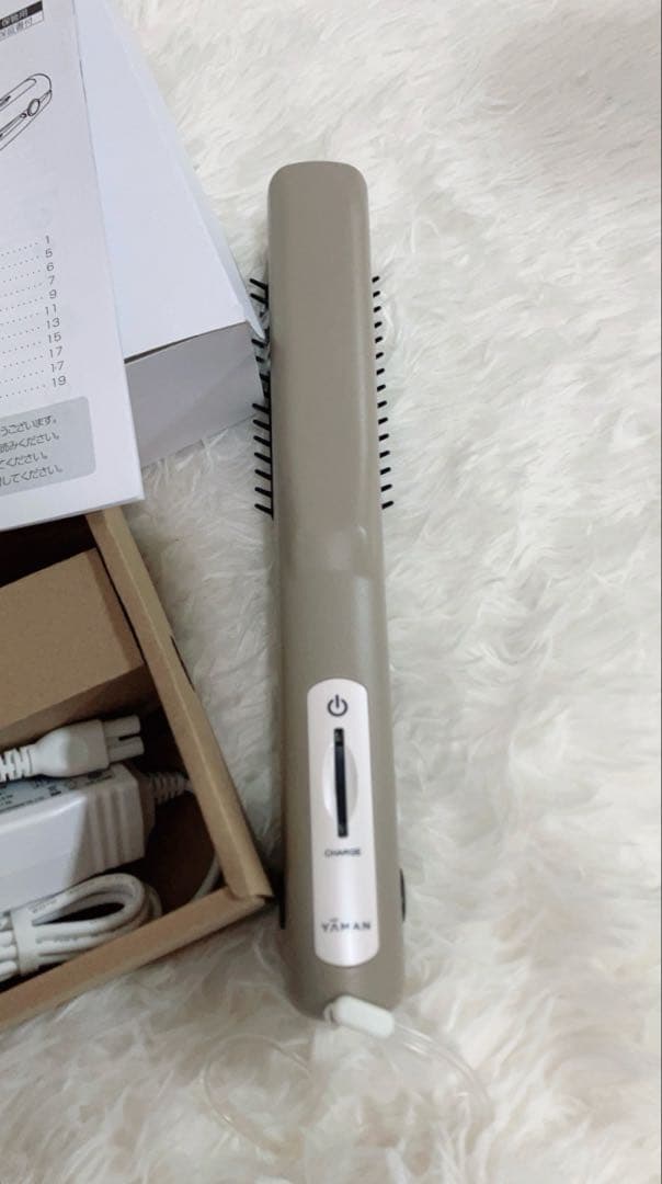 YAMAN ヤーマントリートメントアイロン シャインプロ HC21G グレージュ