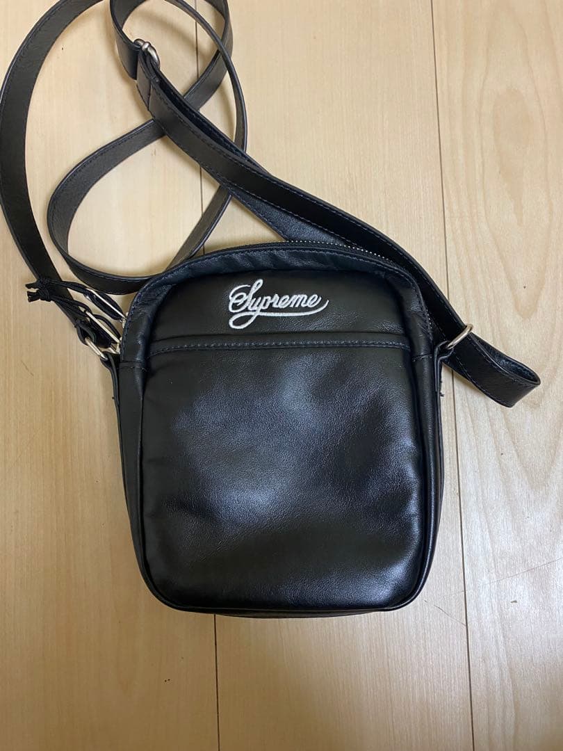 バッグ Supreme x Nike Leather Shoulder Bag 25ss