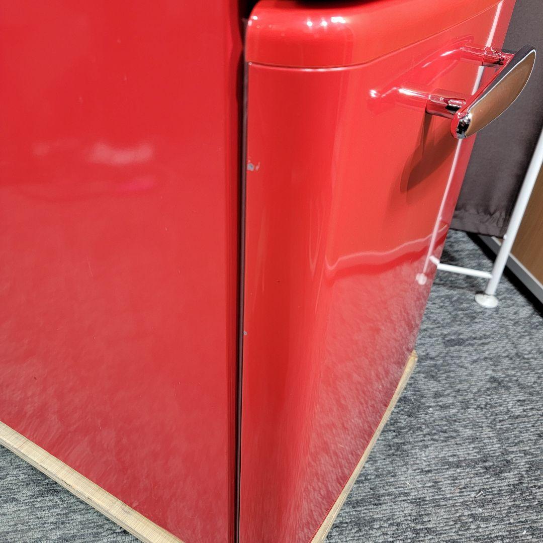 8874送料無料！レトロデザイン！eangle 2ドア 冷蔵庫