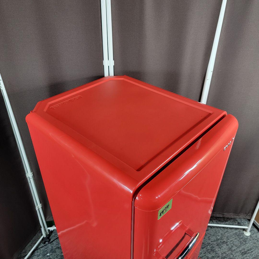 8874送料無料！レトロデザイン！eangle 2ドア 冷蔵庫