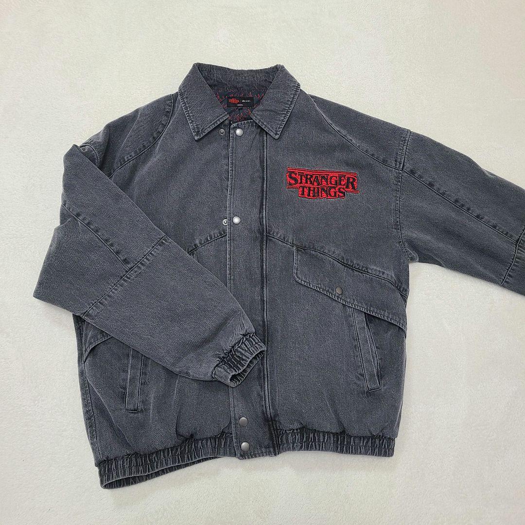 nico and ストレンジャーシングス　デニムブルゾン