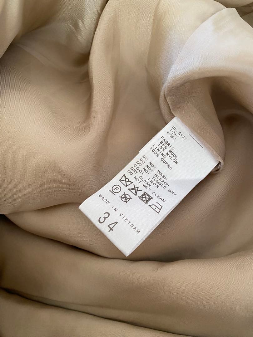 IENA ダブルブレストハーフコート　イエナ