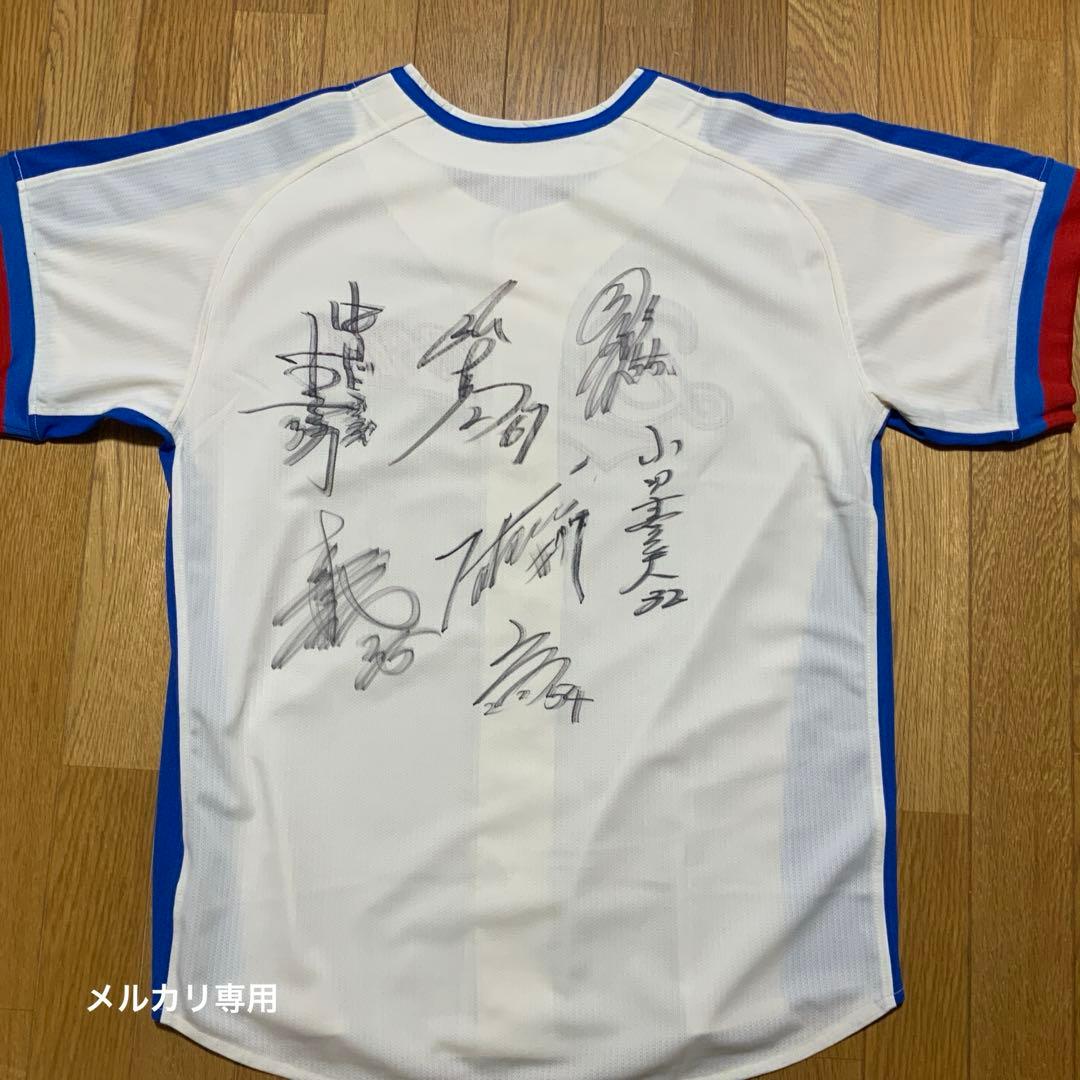 中日ドラゴンズレトロユニフォーム(サイン付き)