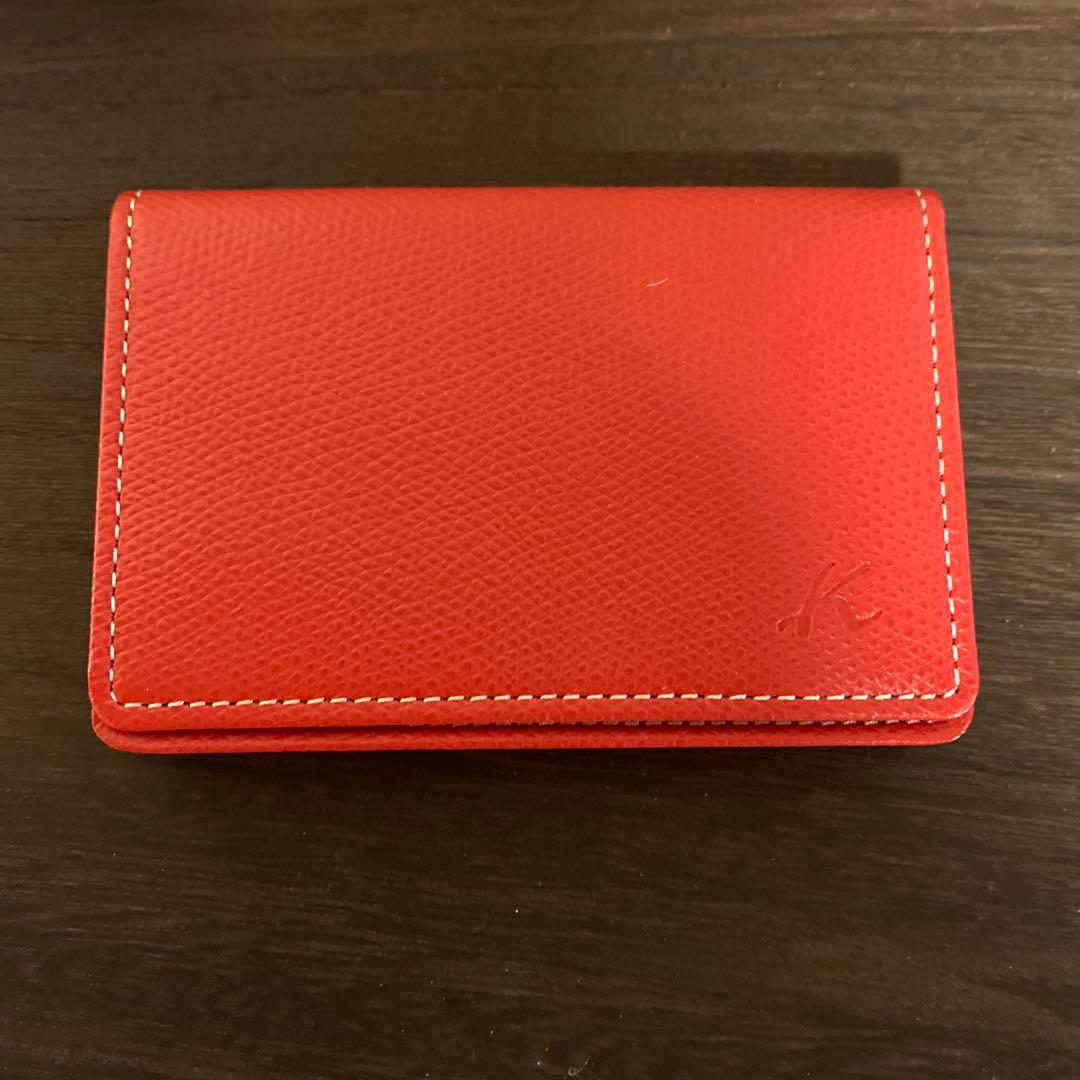 キタムラ　レディース　名刺入れ