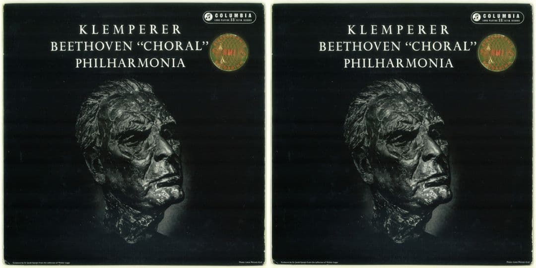 英Columbia SAX2276/7　ベートーヴェン 第九　クレンペラー