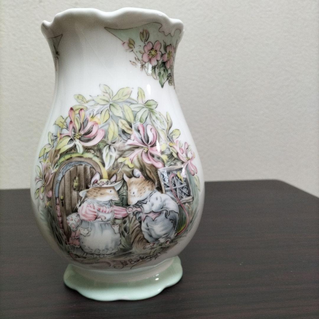 廃盤品  ブランベリーヘッジ　フラワーベース　希少