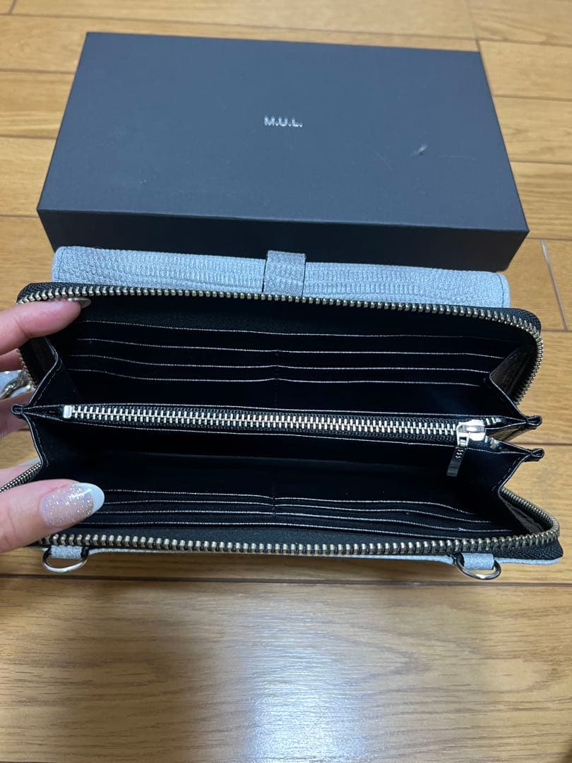 【未使用】m.u.l ウォレットショルダーチェーン