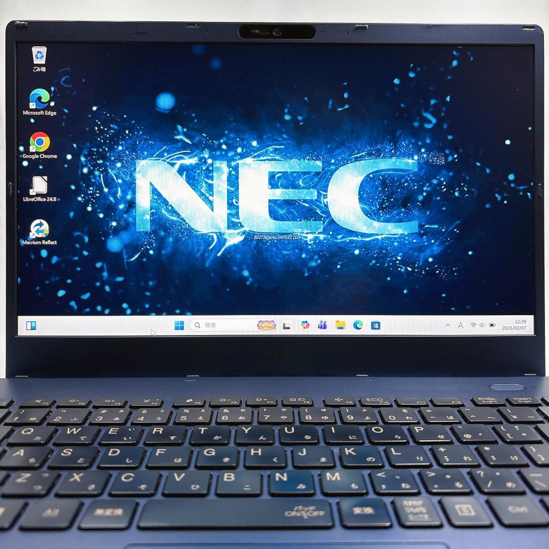 ★超軽量0.97kg・高速8コア★LAVIE N13 Ryzen7 16GB