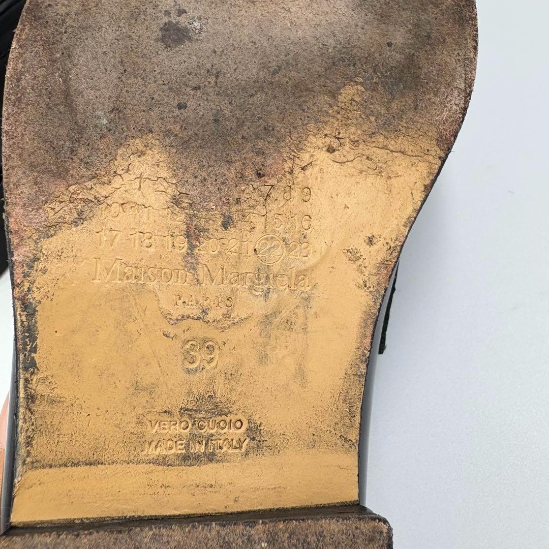 Margiela マルジェラ ローファー レザー 4ステッチ モカシン