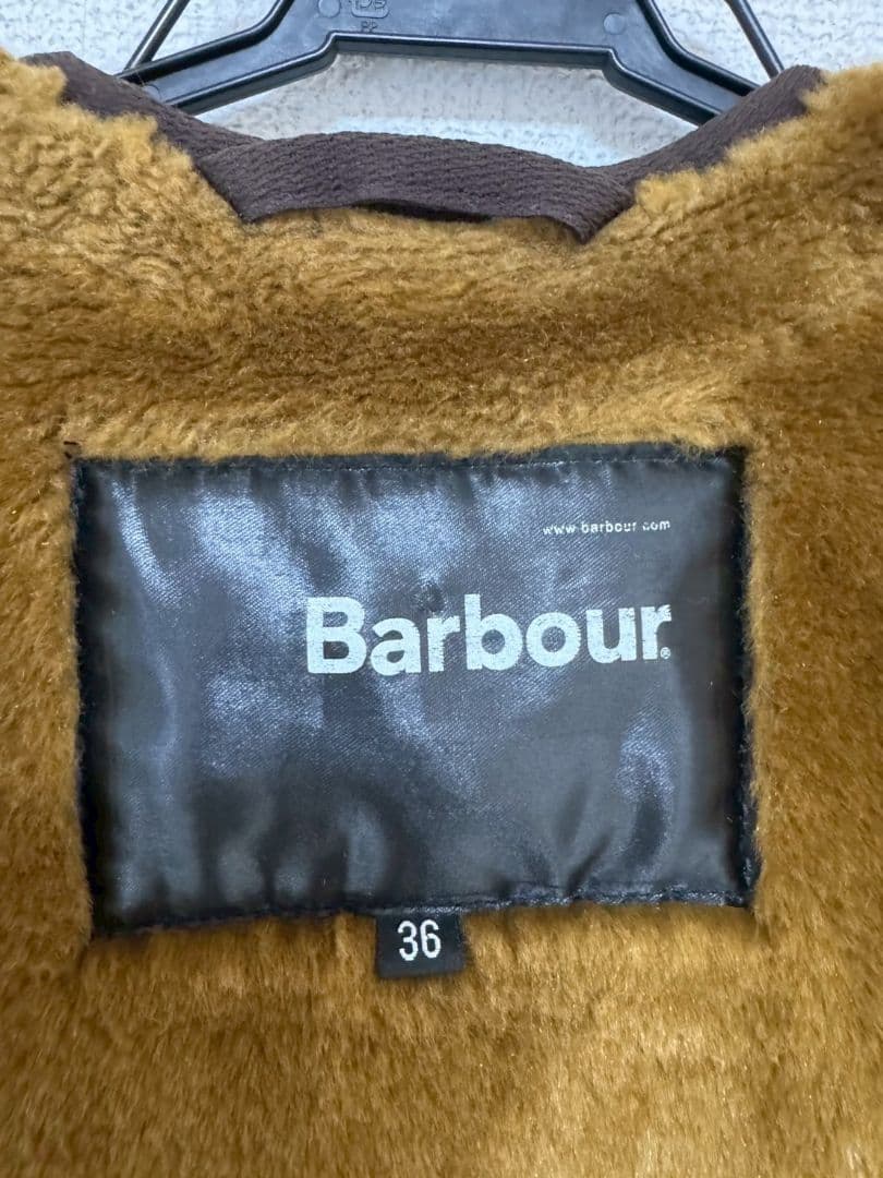 Barbour ファーライナー　ベスト サイズ36