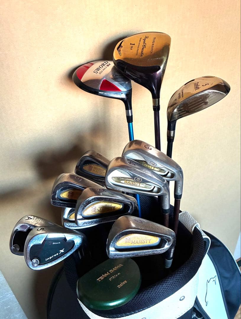 シニア向け、メンズゴルフクラブセット
