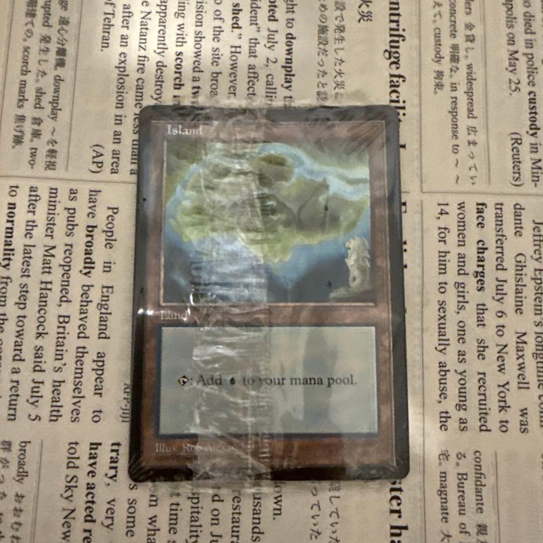 MTG APACランド未開封　基本土地