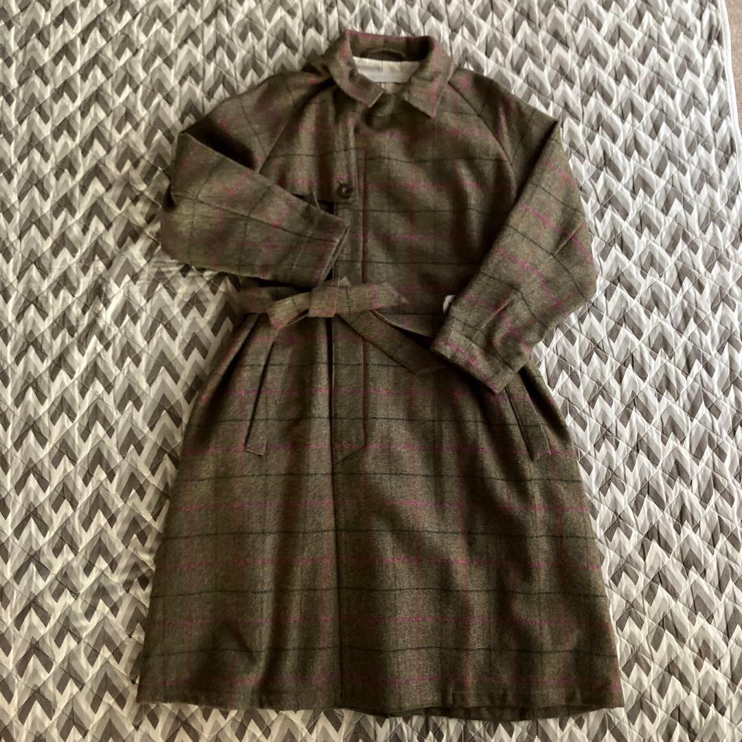 ASEEDONCLOUD チェック柄 コート