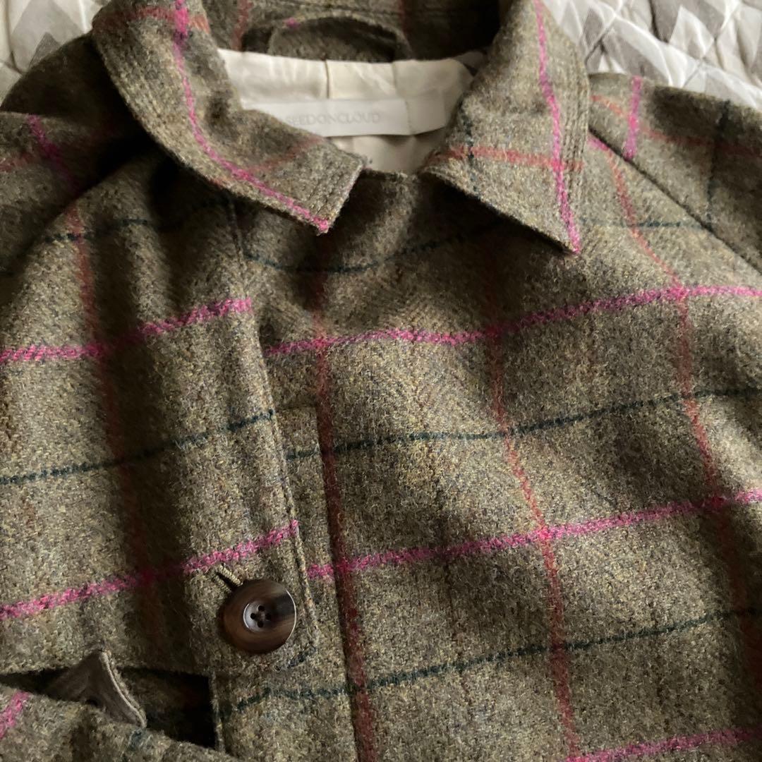 ASEEDONCLOUD チェック柄 コート