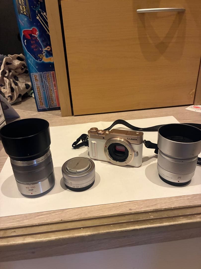 Panasonic LUMIX ミラーレス一眼カメラ DC-GF10W