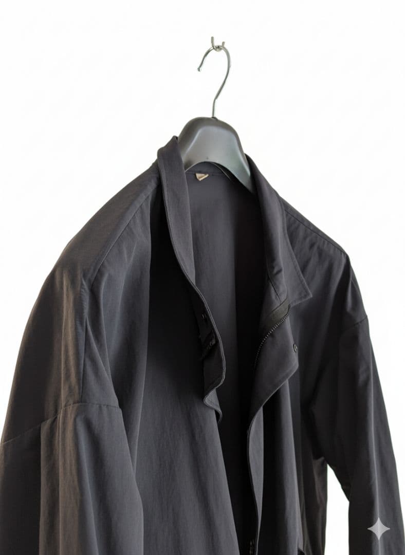 ムジラボ mujilabo 2020 撥水スタンドカラーコート モッズコート