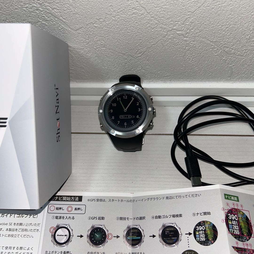 Shot Navi Evolve SE ゴルフ距離計　　　　　箱有り説明書付き