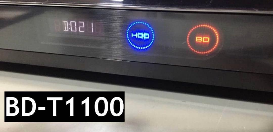 ★SHARP AQUOS BD-T1100 BluRayレコーダー★1TB