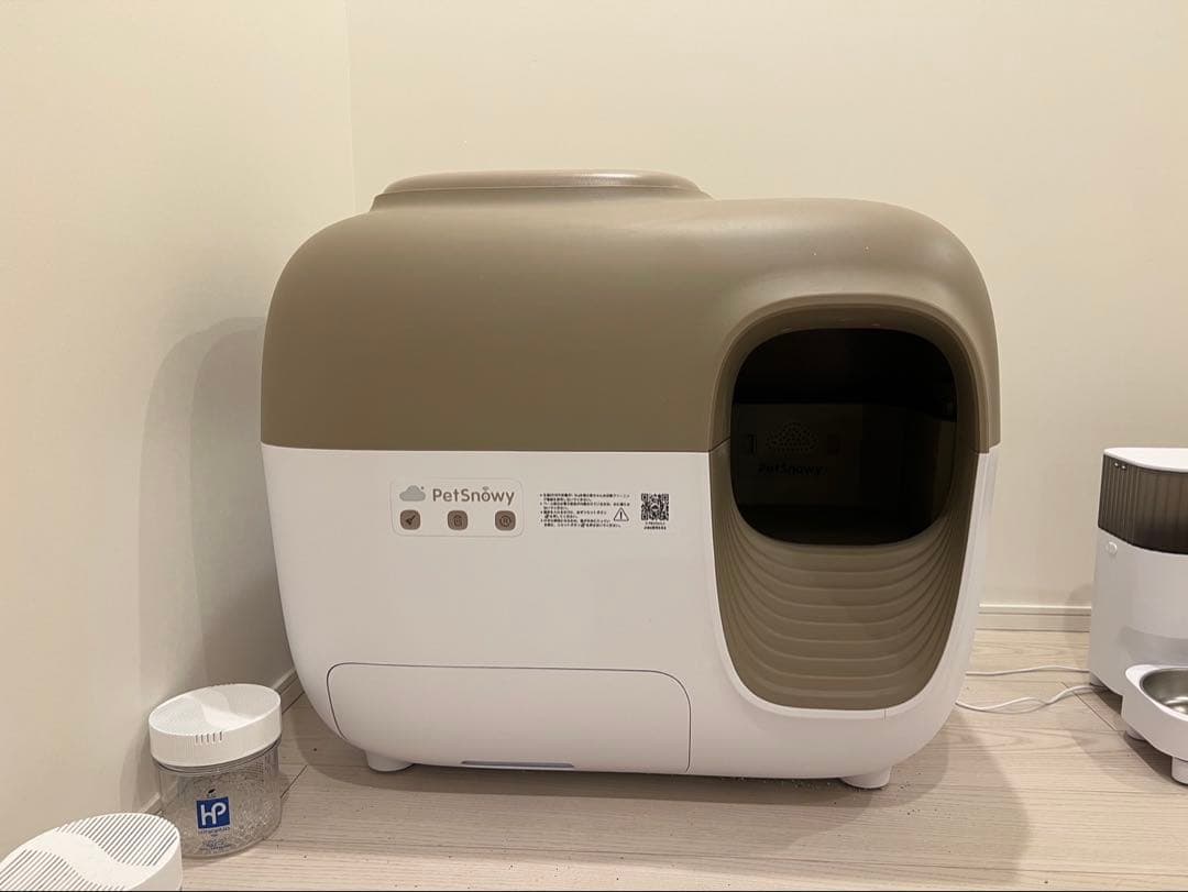 pety 全自動猫トイレ　ベージュ