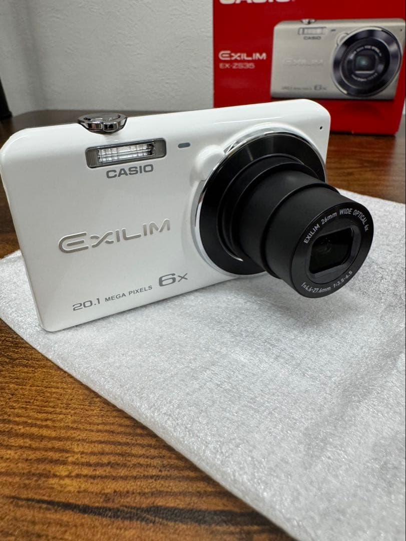 超美品 CASIO EXILIM EX-ZS35 ホワイト